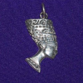 Nefertiti Silver Pendant